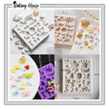 Mini Bow & Cown Silicon Fondant & Candy Mould High Quality For Cake Decorating