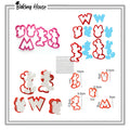 5pcs Mockery Mouse Cookies Cutter For Decorating