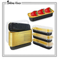 10pcs Black loaf Lid Cake Boxe For Serving  𝐌𝐨𝐬𝐭 𝐓𝐫𝐞𝐧𝐝𝐢𝐧𝐠