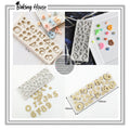 0to1 Biscuits Design Silicone Fondany Mould For Cake Decorating