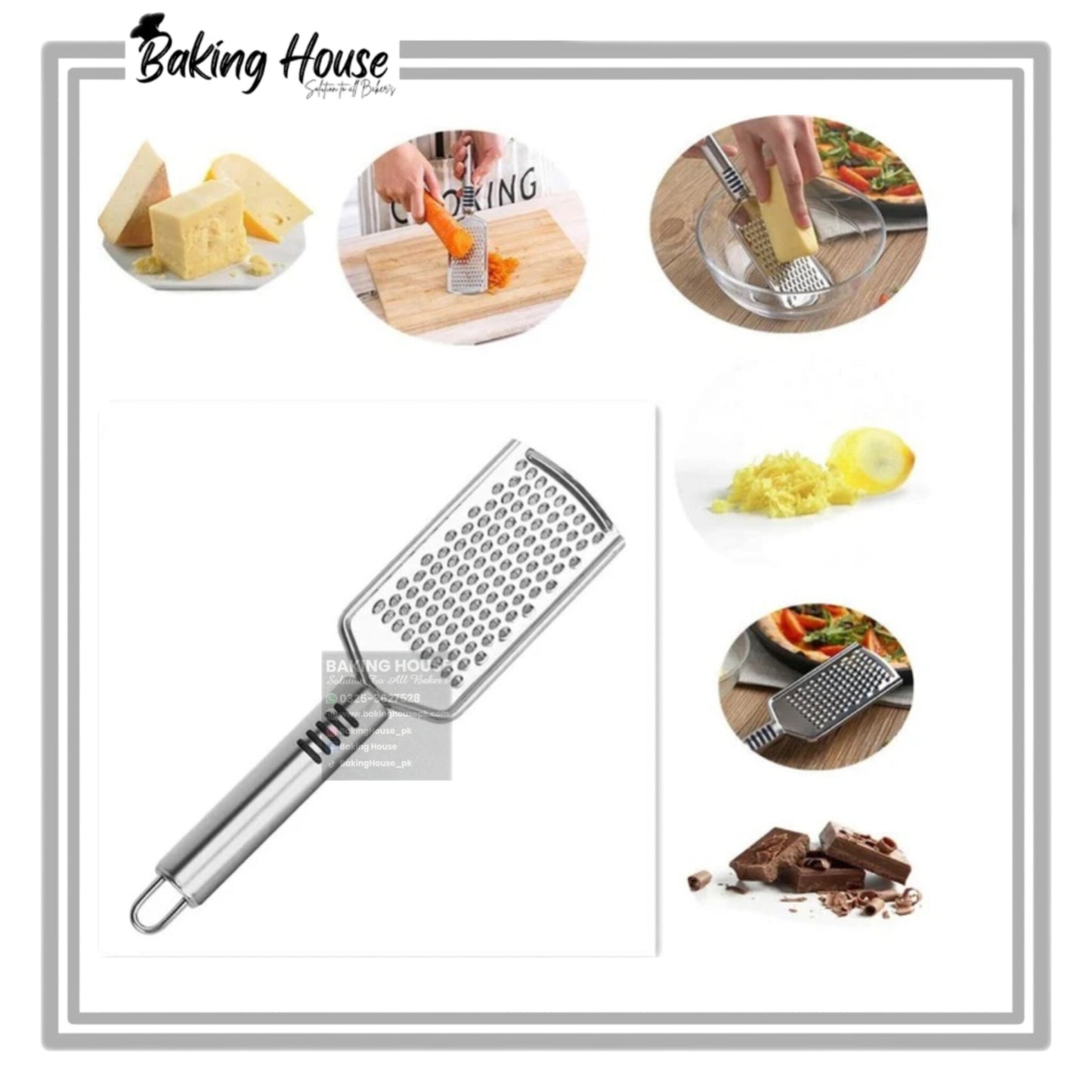 Cheese Greater Stainless Steel