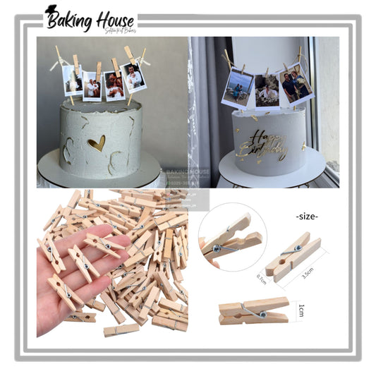 62pcs mini Clip Hanging For Cake Decorating