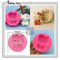 Hello Kitty Silicon fondant Mould For Cake Decorating