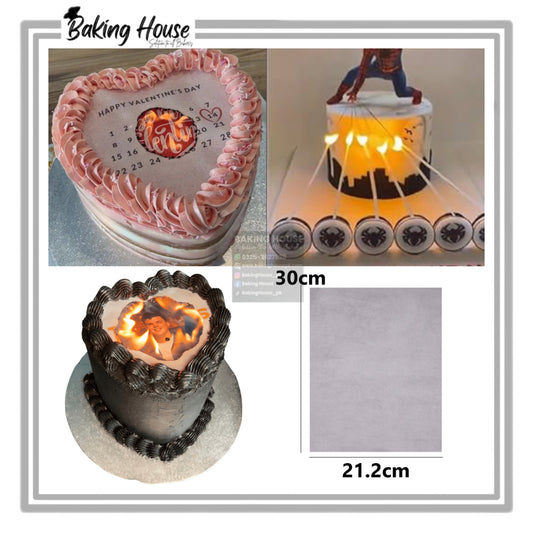 A-4 Size Local Fire Paper For Cake Decorating