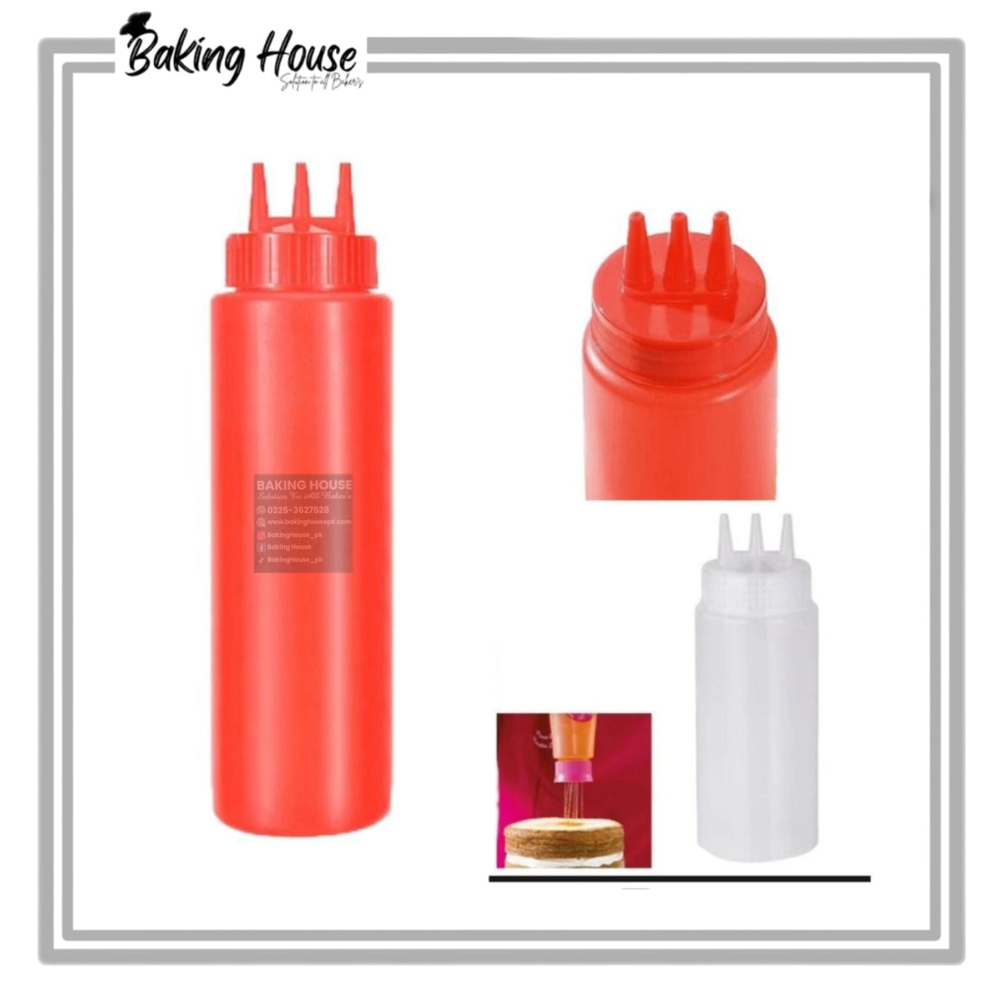 3 Hole Cake Soaking Bottle
