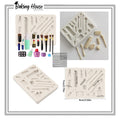 Makeup Scilcon Fondant Mould For Cake Decorating