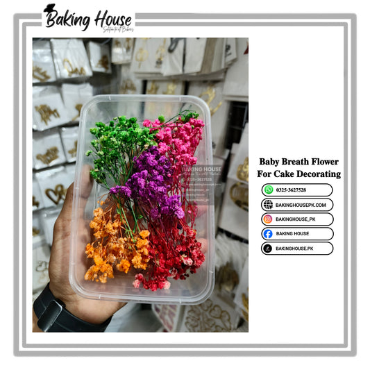 Mix Dry Baby Breth Flower For Cake Decorating