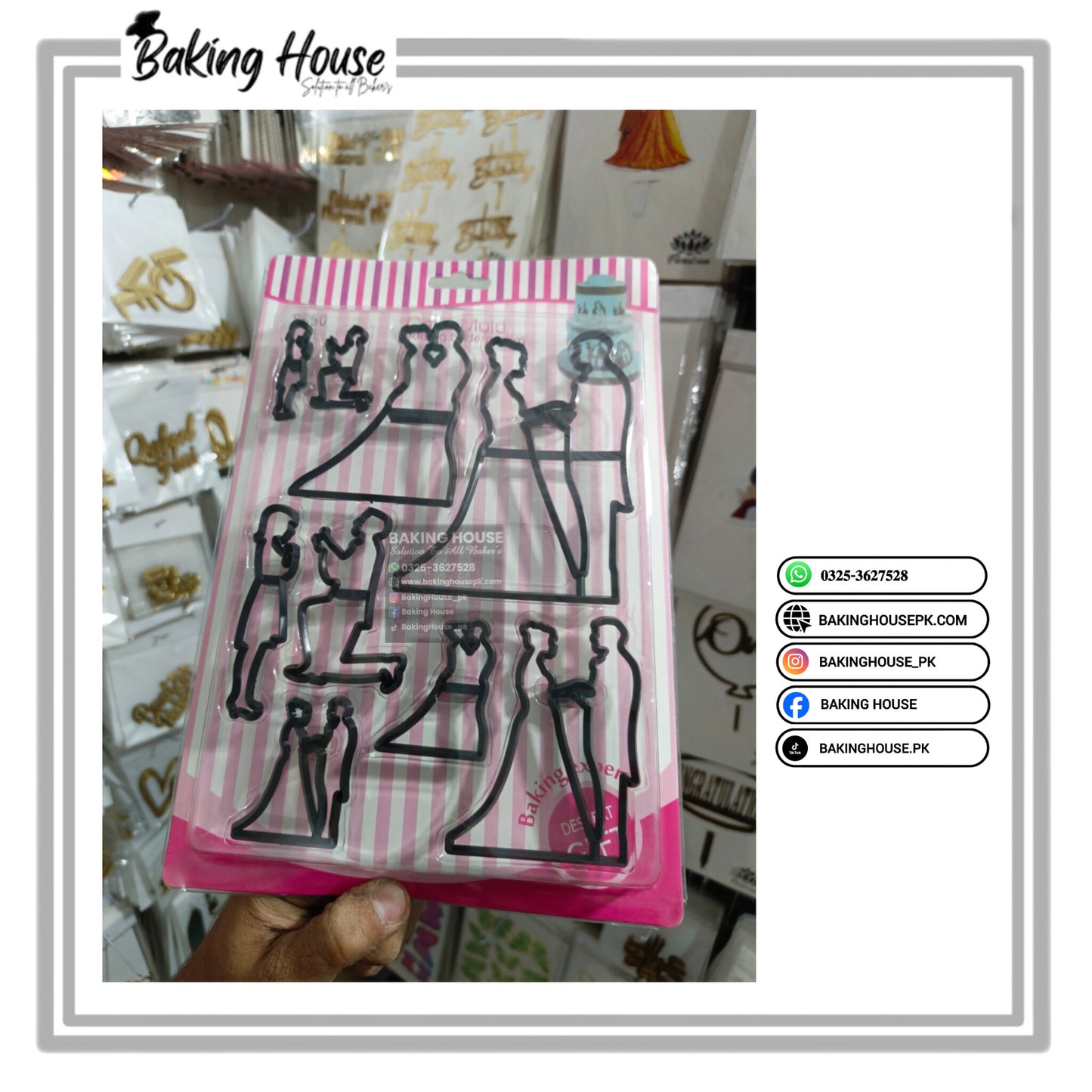 Couple Cutter For Cookies Cutter Fondant Making