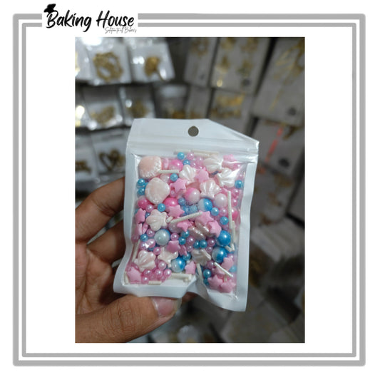 Mix Imported Edible Purple Sprinkle For Cake Decorations