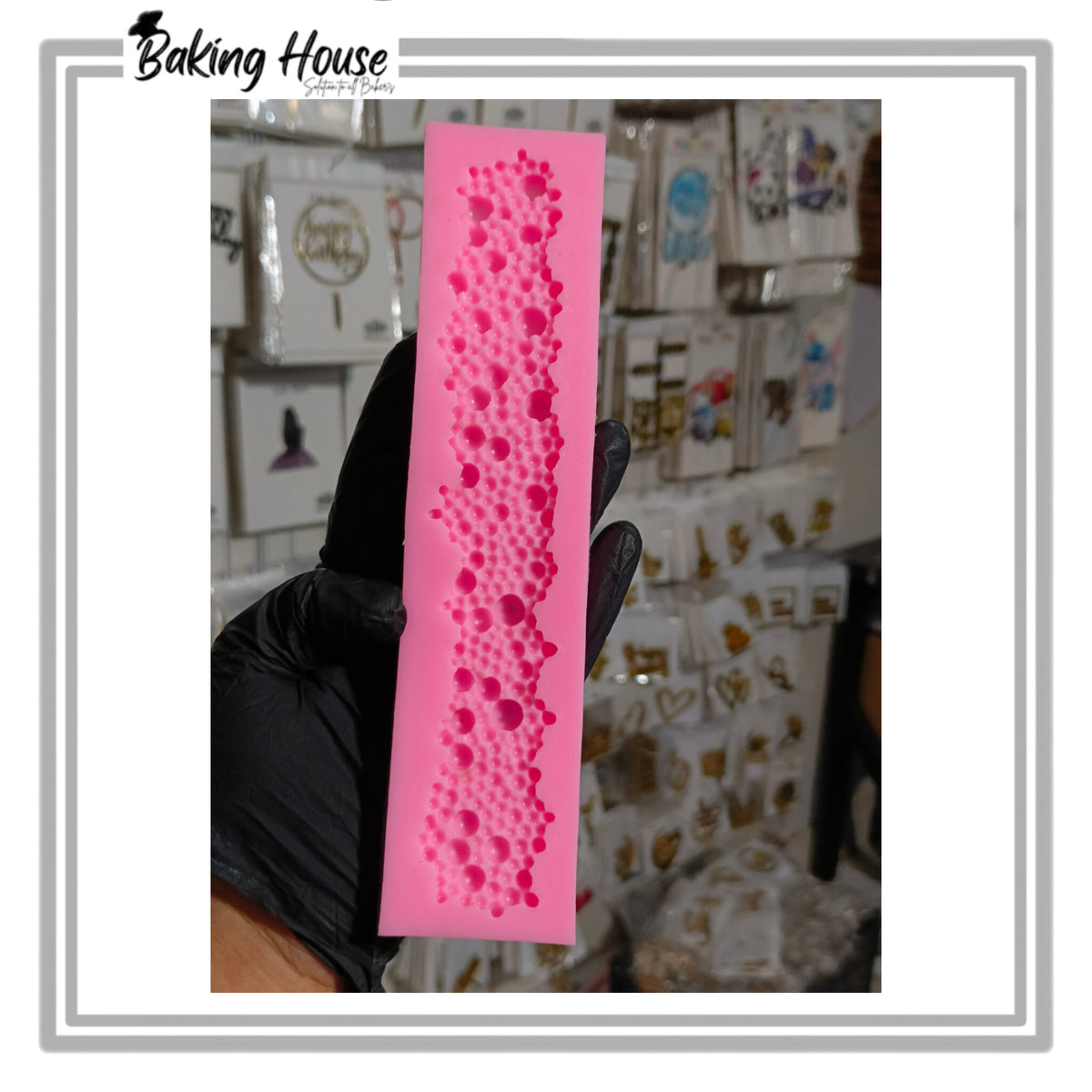 Bubble Silicon Fondant Mould For Cake Decorating