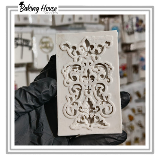 Mini Vintage Silicon Fondant Mould For Cake Decorating