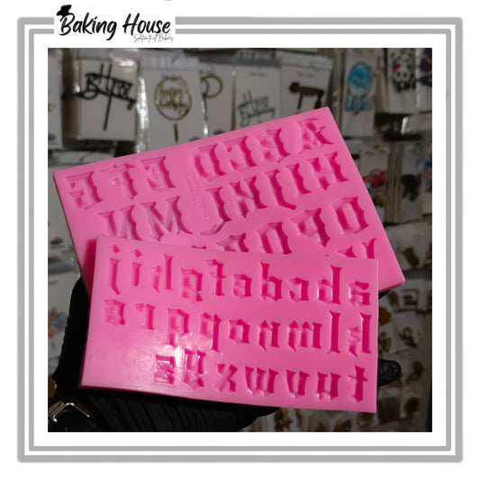 Pack - 2 Gothic Upper & Lower Silicon Fondant Mould For Cake Decorating