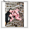 20pcs Pink Heart Fox Balls For Cake Decorating