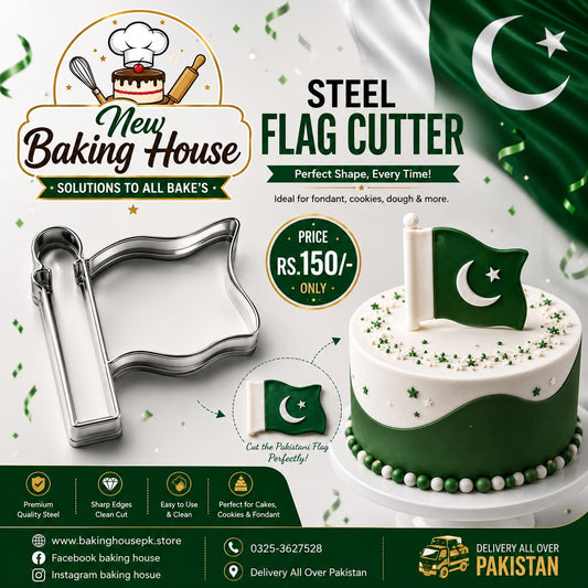 Steel Flag Cutter For Cookie's
