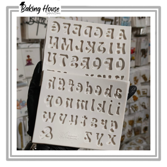 Pack - 2 Upper & Lower Silicon Fondant Mould For Cake Decorating