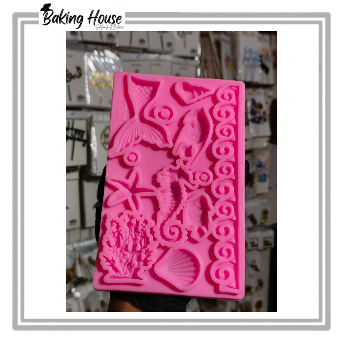 See Theme Silicon Fondant Mould For Cake Decorating