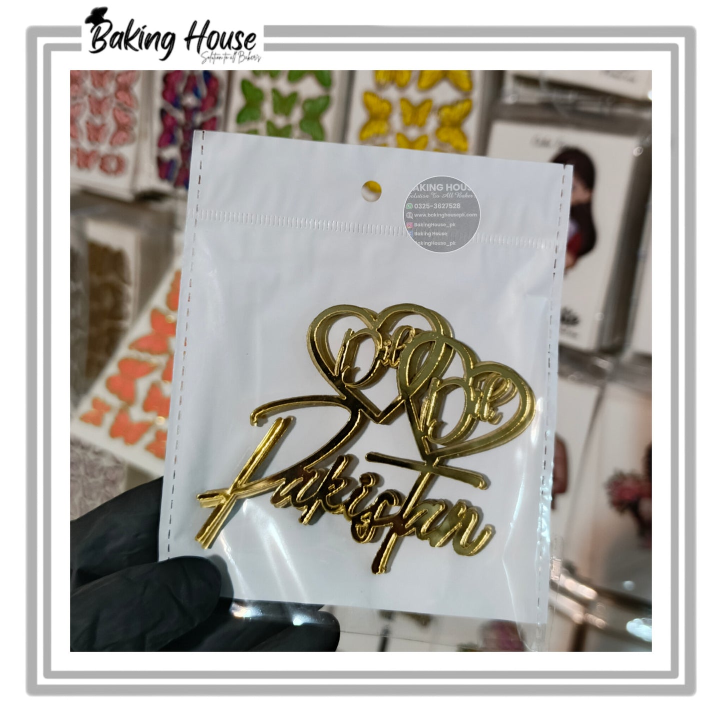 5pcs 14aug acrylic tags