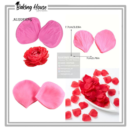 Rose Patel Silicon Fondant Mould For Cake Decorating
