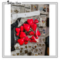 20pcs Red Heart Fox Balls For Cake Decorating